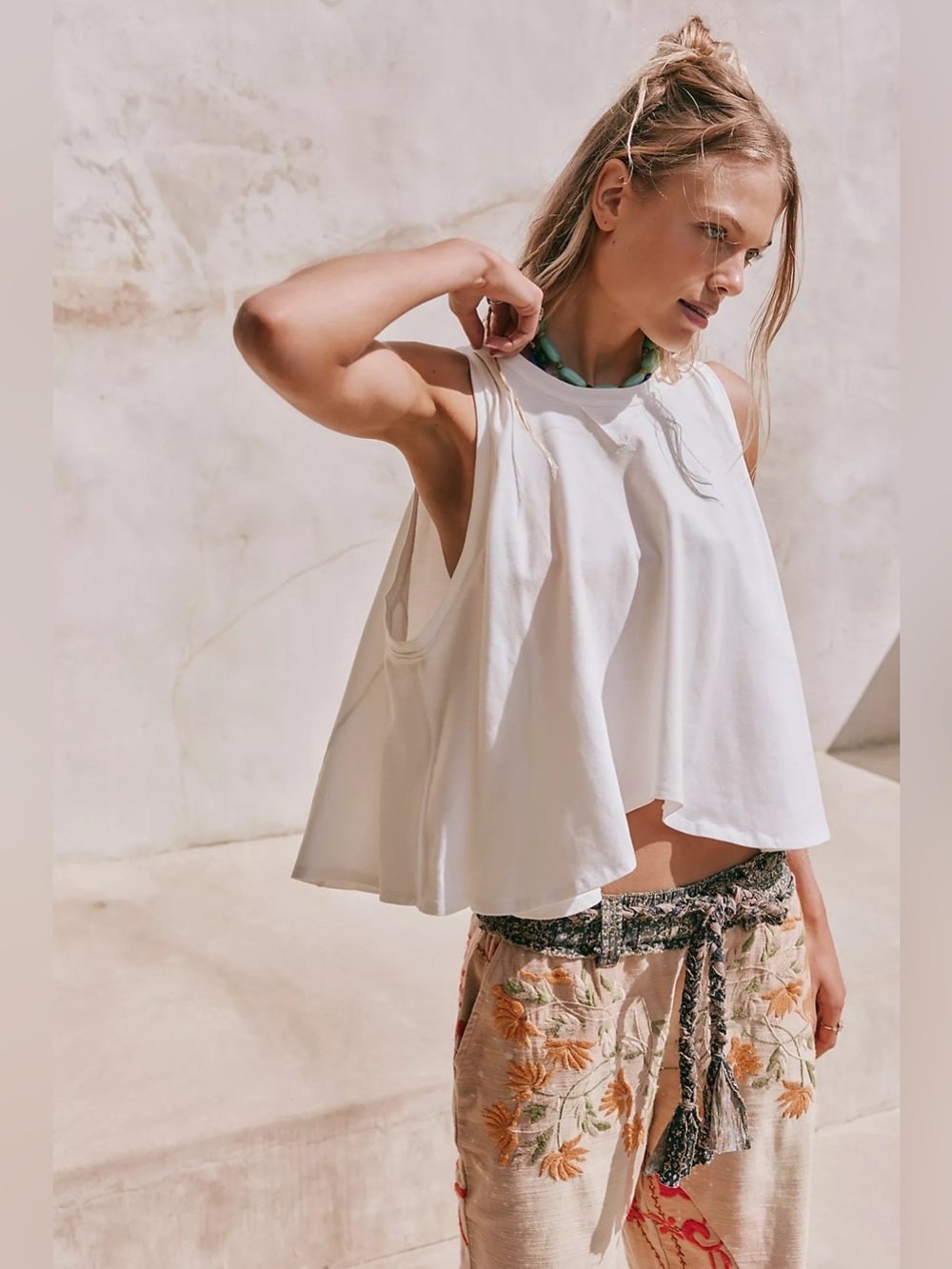 NWT! Free People We The Free Hialeah Tank Sz Large